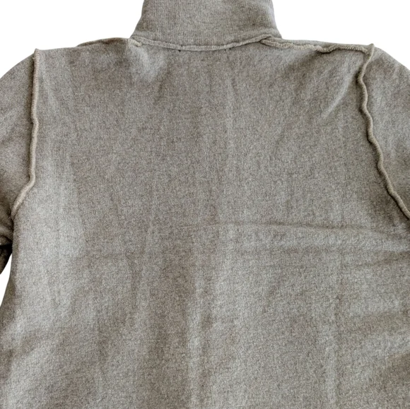 David Mayor Zip Front Wool Sweater Size Medium - Picture 5 of 9